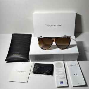 Victoria Beckham Tortoise Shell Sunglasses